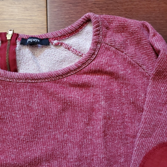 🔖5/25 Papaya Cropped Sweater - Picture 3 of 4